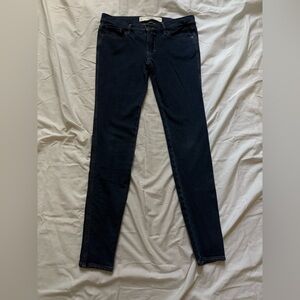 Abercrombie & Fitch Dark Blue Perfect Stretch Skinny Jeans
